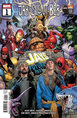 JAY & SILENT BOB JAYS OF FUTURE PAST #1 CVR A CHECCHETTO MARVEL COMICS (10th June 2026) JAY & SILENT BOB JAYS OF FUTURE PAST #1 CVR A CHECCHETTO MARVEL COMICS (10th June 2026)