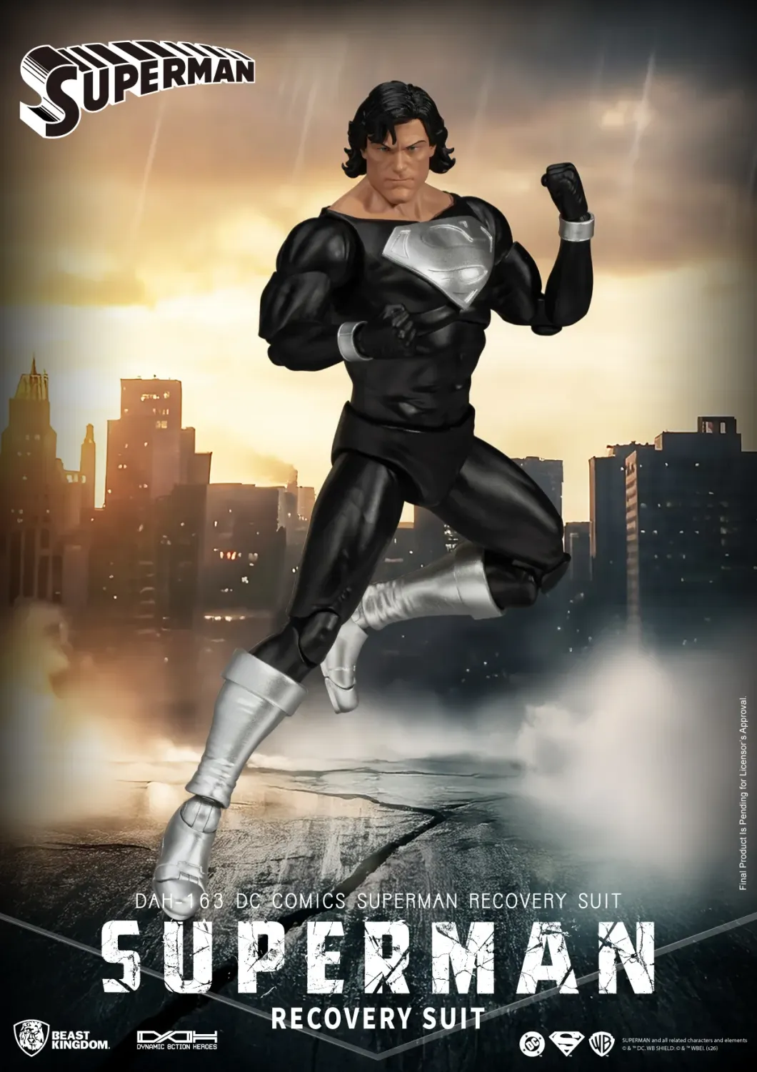 **PRE ORDER** Beast Kingdom DC SupermanDynamic 8ction Heroes DAH-163Superman Recovery Suit Action Figure **PRE ORDER** Beast Kingdom DC SupermanDynamic 8ction Heroes DAH-163Superman Recovery Suit Action Figure