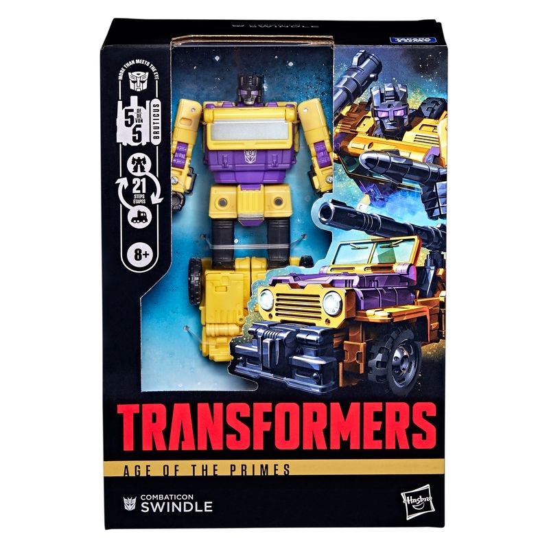 ***PRE ORDER*** Transformers Age of the Primes Voyager Class Combaticon Swindle Action Figure ***PRE ORDER*** Transformers Age of the Primes Voyager Class Combaticon Swindle Action Figure