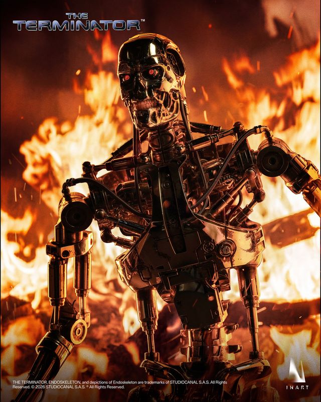 ***PRE-ORDER*** QUEEN STUDIOS INART The Terminator T-800 Endoskeleton 1/6 Collectible Action Figure ***PRE-ORDER*** QUEEN STUDIOS INART The Terminator T-800 Endoskeleton 1/6 Collectible Action Figure