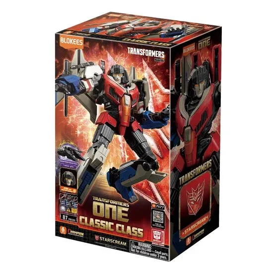 Blokees Transformers: One Classic Class 16 Starscream Model Kit Blokees Transformers: One Classic Class 16 Starscream Model Kit