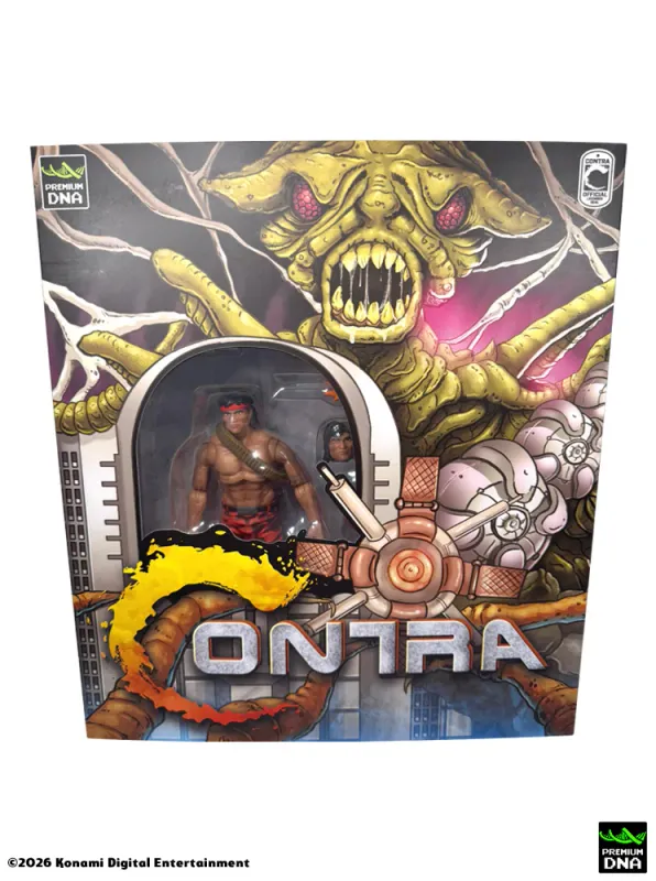 PREMIUM DNA Contra (NES) Lance Bean MAXIMUM PAYLOAD 1/12 Scale Signature Series Action Figure Set PREMIUM DNA Contra (NES) Lance Bean MAXIMUM PAYLOAD 1/12 Scale Signature Series Action Figure Set