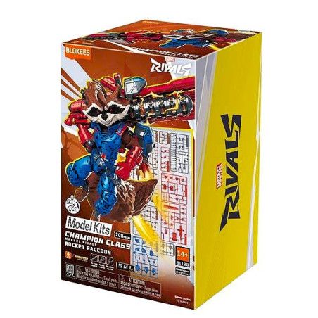 Blokees Marvel Rivals Rocket Raccoon Champion Class CC08 Model Kit Blokees Marvel Rivals Rocket Raccoon Champion Class CC08 Model Kit