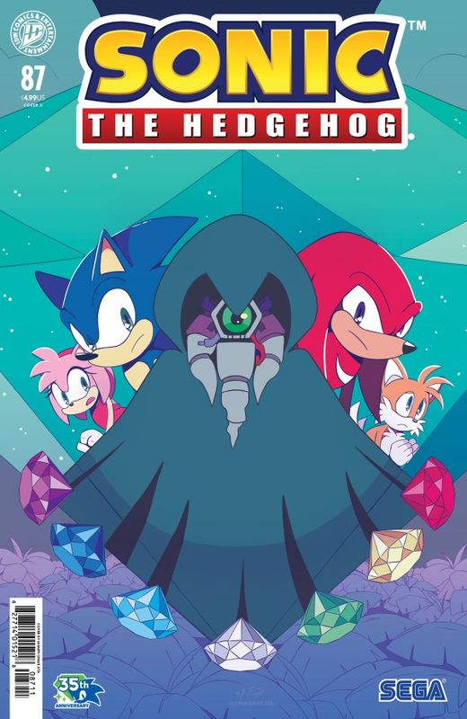 SONIC THE HEDGEHOG #87 CVR A IASMIN ATA IDW COMICS (17th June 2026)