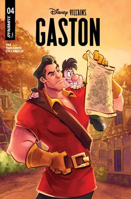 DISNEY VILLAINS GASTON #4 CVR A ALESSANDRO RANALDI DYNAMITE COMICS (17th June 2026)