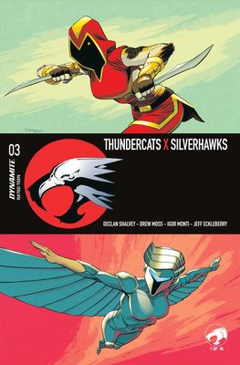 THUNDERCATS X SILVERHAWKS #3 CVR A DECLAN SHALVEY DYNAMITE COMICS (17th June 2026)