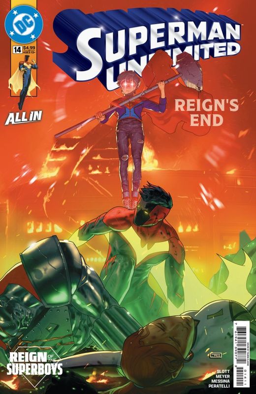 SUPERMAN UNLIMITED #14 CVR A TAURIN CLARKE DC COMICS (17th June 2026)