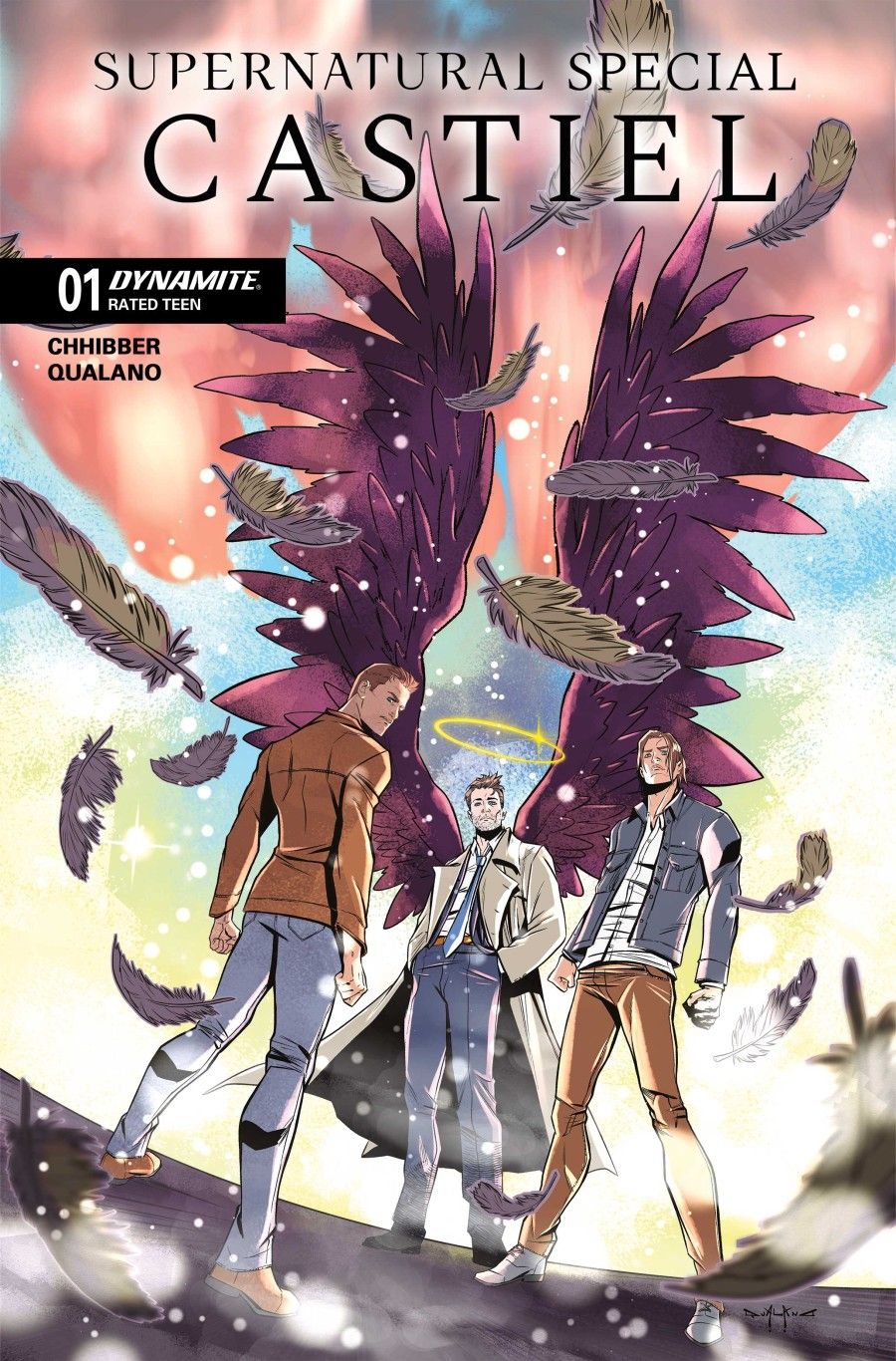 SUPERNATURAL SPECIAL CASTIEL #1 OS CVR A PASQUALE QUALANO DYNAMITE COMICS (17th June 2026)
