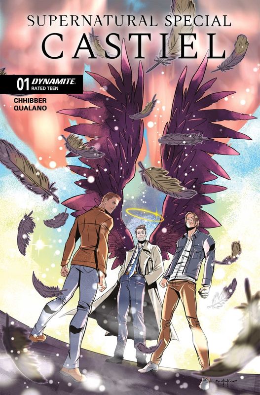 SUPERNATURAL SPECIAL CASTIEL #1 OS CVR A PASQUALE QUALANO DYNAMITE COMICS (17th June 2026)