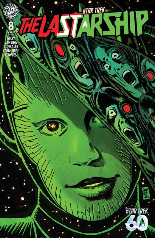 STAR TREK THE LAST STARSHIP #8 CVR A FRANCESCO FRANCAVILLA IDW COMICS (17th June 2026)
