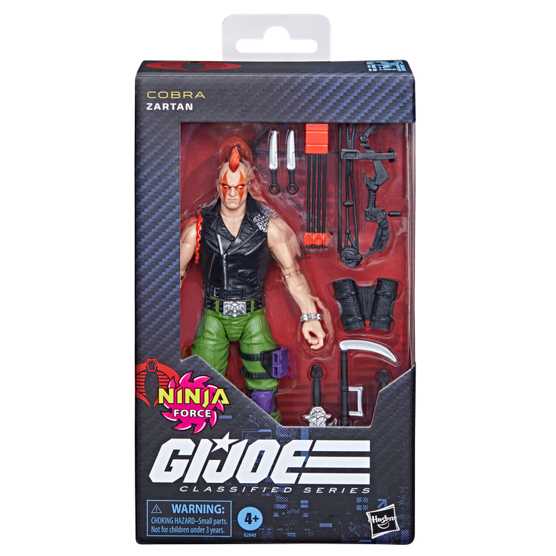 G.I. Joe Classified Series #192 Ninja Force Zartan Action Figure