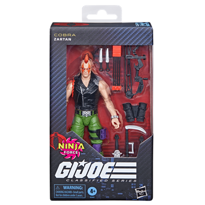 G.I. Joe Classified Series #192 Ninja Force Zartan Action Figure