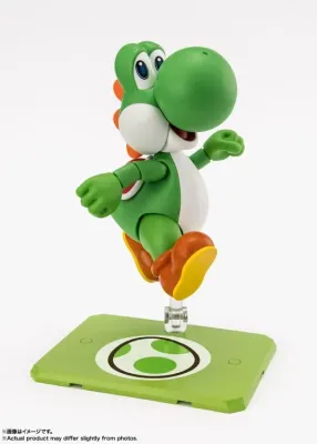 Bandai Super Mario S.H. Figuarts Yoshi Action Figure Bandai Super Mario S.H. Figuarts Yoshi Action Figure