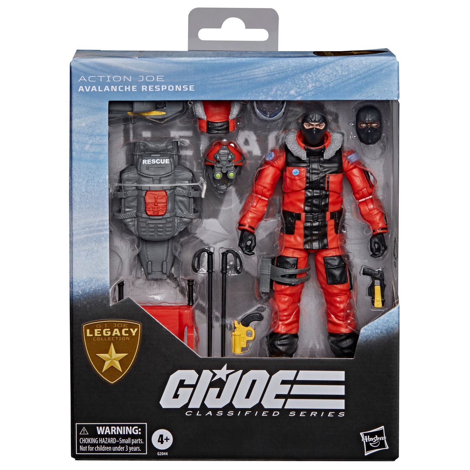 ***PRE ORDER*** G.I. Joe Classified Series Legacy Collection: Action Joe - Avalanche Response Action Figure Set