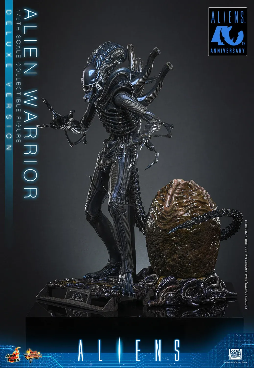***PRE ORDER*** Hot Toys Aliens - Alien Warrior Deluxe Version Figure ***PRE ORDER*** Hot Toys Aliens - Alien Warrior Deluxe Version Figure