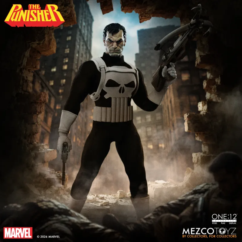 **PRE ORDER** MEZCO ONE:12 COLLECTIVE Marvel's The Punisher Action Figure