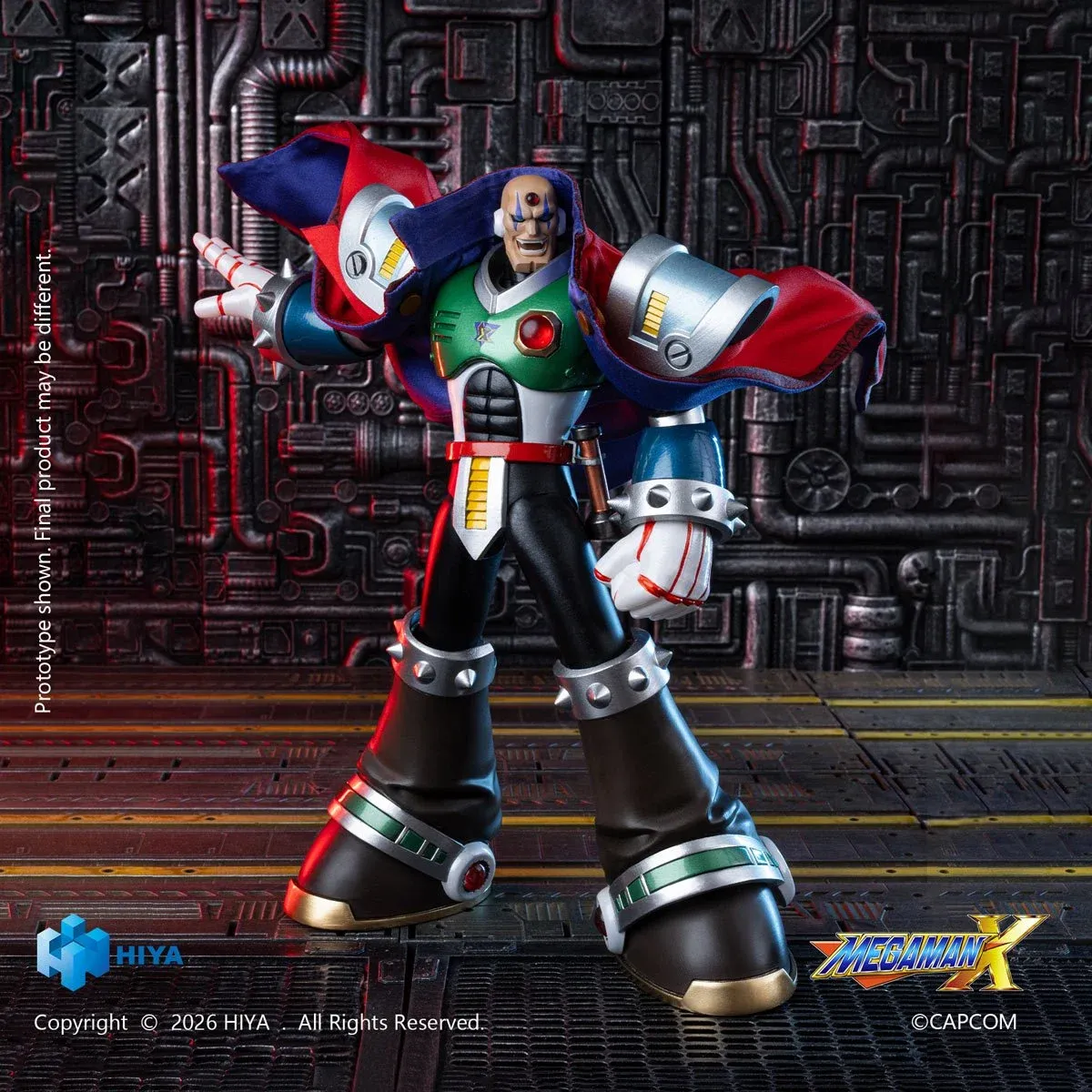 **PRE ORDER** HIYA Toys Mega Man X Exquisite Basic Series Sigma Action Figure