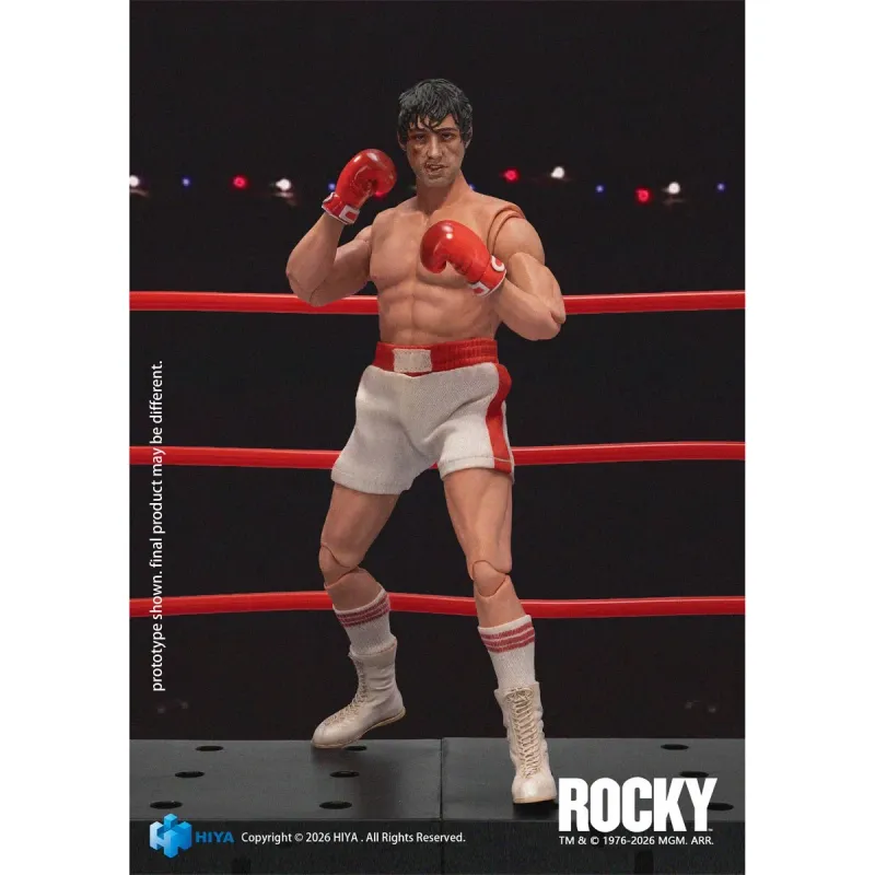 **PRE ORDER** HIYA Toys Rocky 1:12 Scale - Rocky (1976) Exquisite Super Series Action Figure