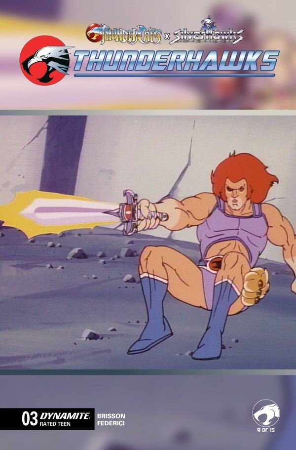 THUNDERCATS X SILVERHAWKS THUNDERHAWKS #3 Cover E Animation Art Variant DYNAMITE COMICS (24th June 2026) THUNDERCATS X SILVERHAWKS THUNDERHAWKS #3 Cover E Animation Art Variant DYNAMITE COMICS (24th June 2026)