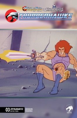 THUNDERCATS X SILVERHAWKS THUNDERHAWKS #3 Cover E Animation Art Variant DYNAMITE COMICS (24th June 2026) THUNDERCATS X SILVERHAWKS THUNDERHAWKS #3 Cover E Animation Art Variant DYNAMITE COMICS (24th June 2026)
