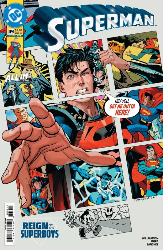SUPERMAN #39 CVR A DAN MORA DC COMICS (24th June 2026) SUPERMAN #39 CVR A DAN MORA DC COMICS (24th June 2026)