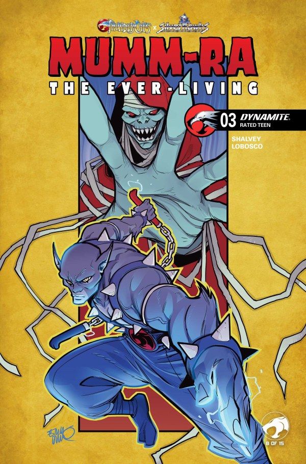 MUMM RA THE EVER LIVING #3 CVR D ERICA DURSO VAR DYNAMITE COMICS (24th June 2026) MUMM RA THE EVER LIVING #3 CVR D ERICA DURSO VAR DYNAMITE COMICS (24th June 2026)