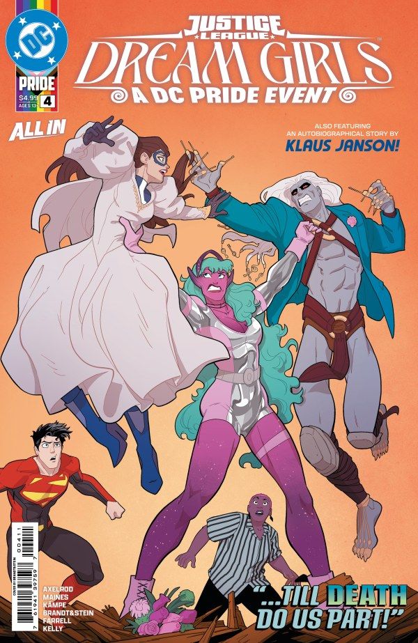JL DREAM GIRLS DC PRIDE EVENT #4 CVR A BRANDT&STEIN DC COMICS (24th June 2026) JL DREAM GIRLS DC PRIDE EVENT #4 CVR A BRANDT&STEIN DC COMICS (24th June 2026)