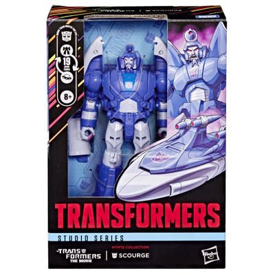 Studio Series MTMTE Collection The Transformers: The Movie Voyager Class Scourge Action Figure
