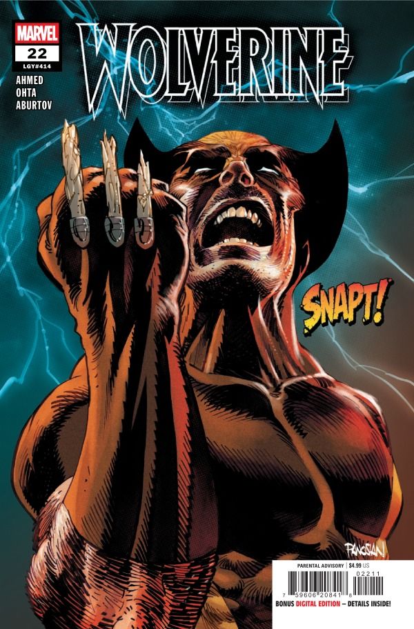 WOLVERINE #22 CVR A DAN PANOSIAN MARVEL COMICS (24th June 2026)