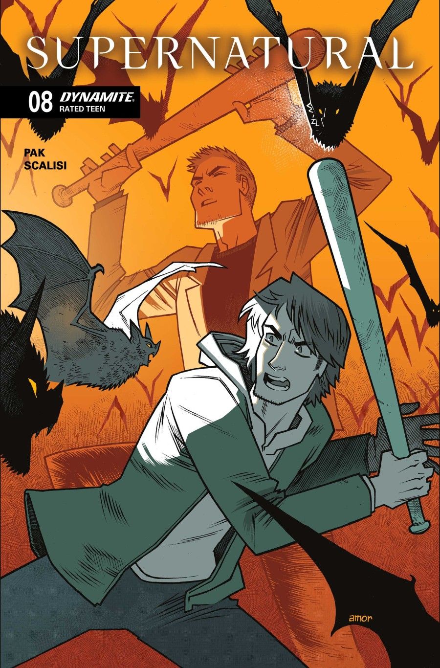 SUPERNATURAL #8 CVR A JOHN AMOR DYNAMITE COMICS (24th June 2026) SUPERNATURAL #8 CVR A JOHN AMOR DYNAMITE COMICS (24th June 2026)