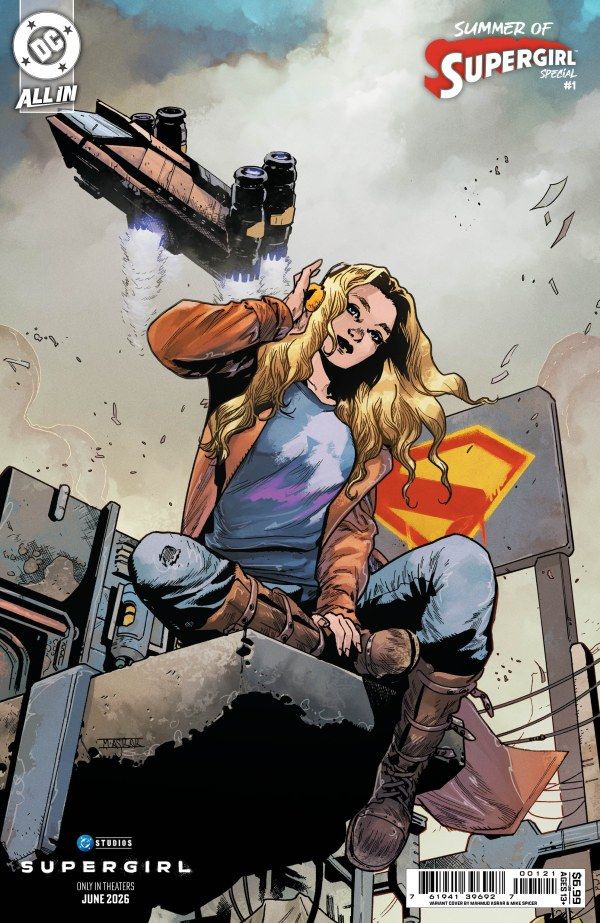 SUMMER OF SUPERGIRL SPECIAL #1 OS CVR D ASRAR MOVIE CSV DC COMICS (24th June 2026) SUMMER OF SUPERGIRL SPECIAL #1 OS CVR D ASRAR MOVIE CSV DC COMICS (24th June 2026)