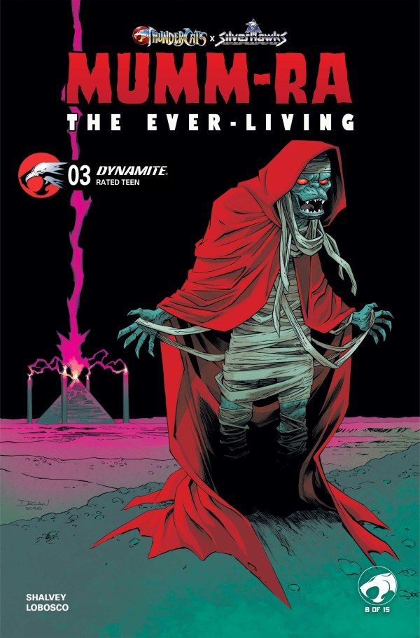 MUMM RA THE EVER LIVING #3 CVR B DECLAN SHALVEY VAR DYNAMITE COMICS (24th June 2026) MUMM RA THE EVER LIVING #3 CVR B DECLAN SHALVEY VAR DYNAMITE COMICS (24th June 2026)