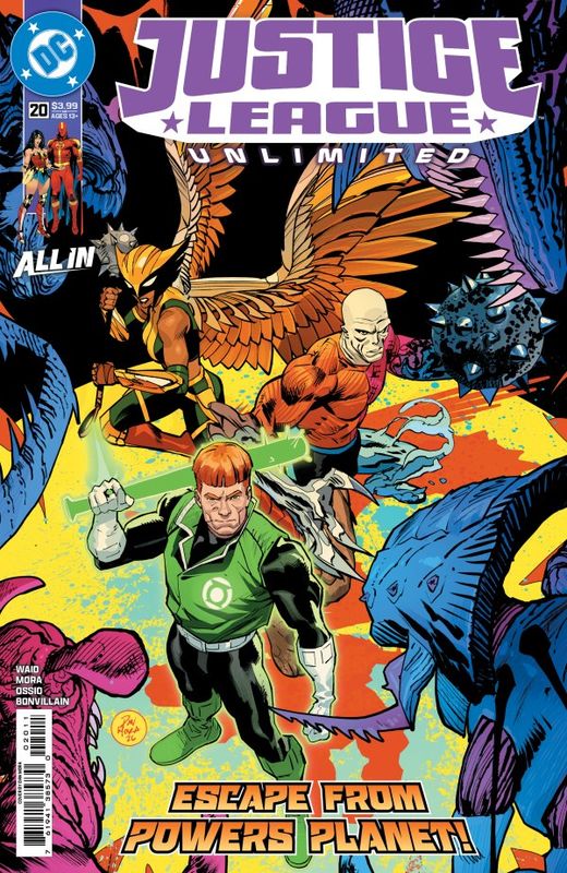 JUSTICE LEAGUE UNLIMITED #20 CVR A DAN MORA DC COMICS (24th June 2026) JUSTICE LEAGUE UNLIMITED #20 CVR A DAN MORA DC COMICS (24th June 2026)