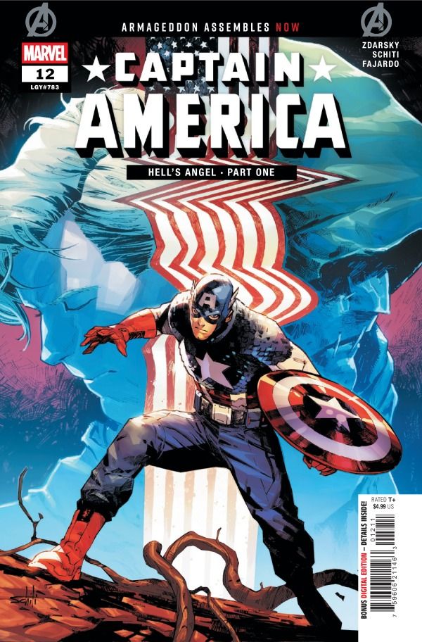 CAPTAIN AMERICA #12 CVR A VALERIO SCHITI MARVEL COMICS (24th June 2026) CAPTAIN AMERICA #12 CVR A VALERIO SCHITI MARVEL COMICS (24th June 2026)