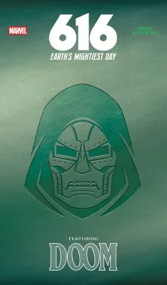 616 DAY MARVEL MYSTERY BAG FEATURING DOOM MARVEL COMICS (24th June 2026) 616 DAY MARVEL MYSTERY BAG FEATURING DOOM MARVEL COMICS (24th June 2026)