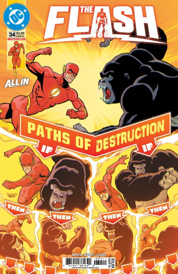 FLASH #34 CVR A GAVIN GUIDRY DC COMICS (24th June 2026)