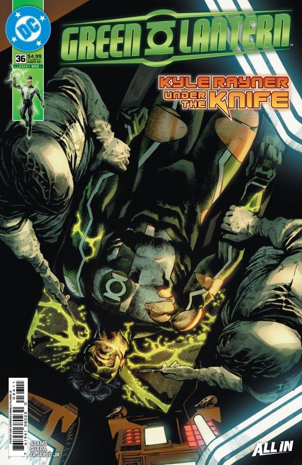 GREEN LANTERN #36 CVR A EDDY BARROWS DC COMICS (24th June 2026) GREEN LANTERN #36 CVR A EDDY BARROWS DC COMICS (24th June 2026)