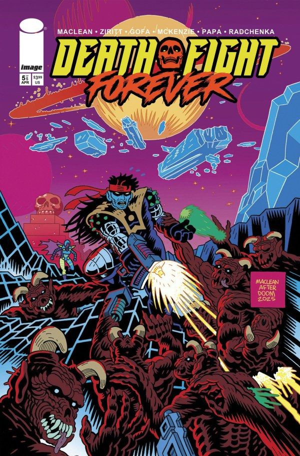 DEATH FIGHT FOREVER #5 CVR A ANDREW MACLEAN IMAGE COMICS (24th June 2026)