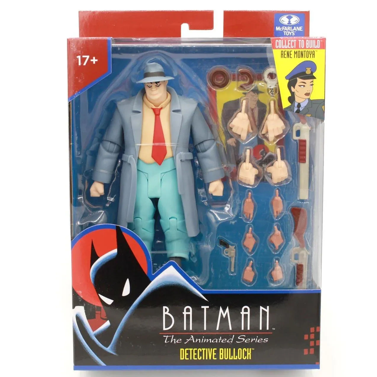 DC DIRECT COLLECTIBLES 6 DC DIRECT COLLECTIBLES 6" BATMAN THE ANIMATED SERIES WAVE Detective Harvey Bullock ACTION FIGURE (BAF Rene Montoya)