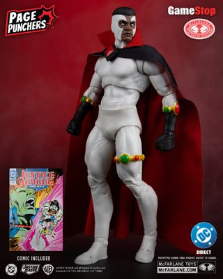 MCFARLANE TOYS DC 7IN DIRECT FIGURE WITH COMIC - WV12 - Justice League #74 BLOODWYND MCFARLANE TOYS DC 7IN DIRECT FIGURE WITH COMIC - WV12 - Justice League #74 BLOODWYND