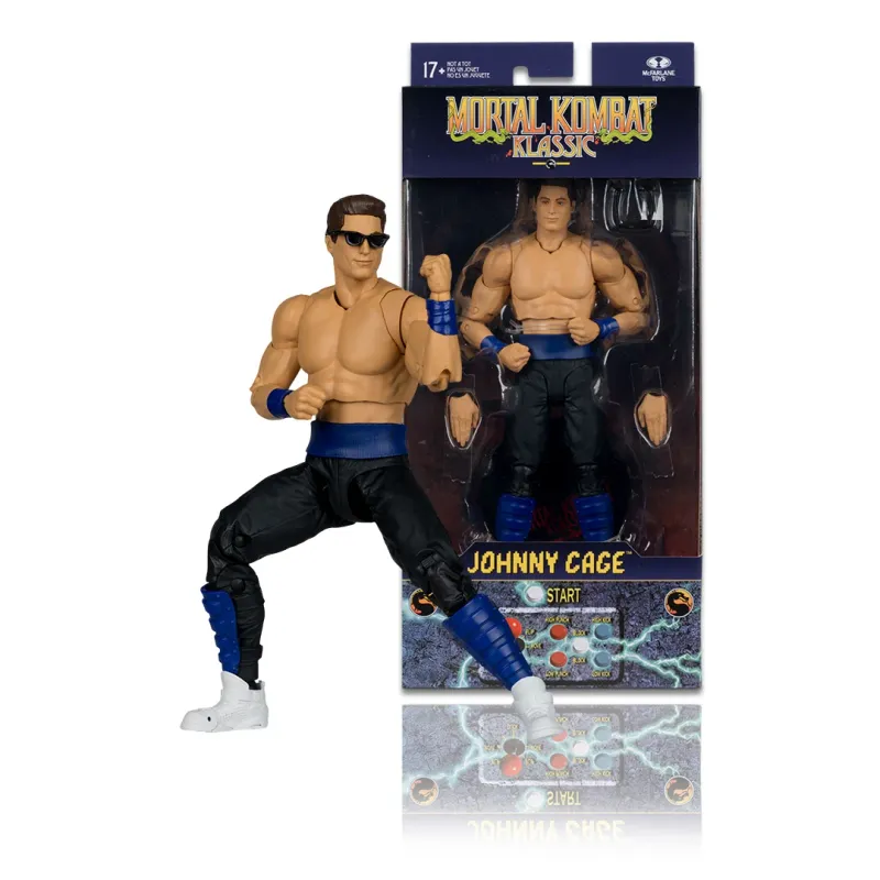 McFarlane Toys Mortal Kombat Klassic Johnny Cage 7in Action Figure McFarlane Toys Mortal Kombat Klassic Johnny Cage 7in Action Figure