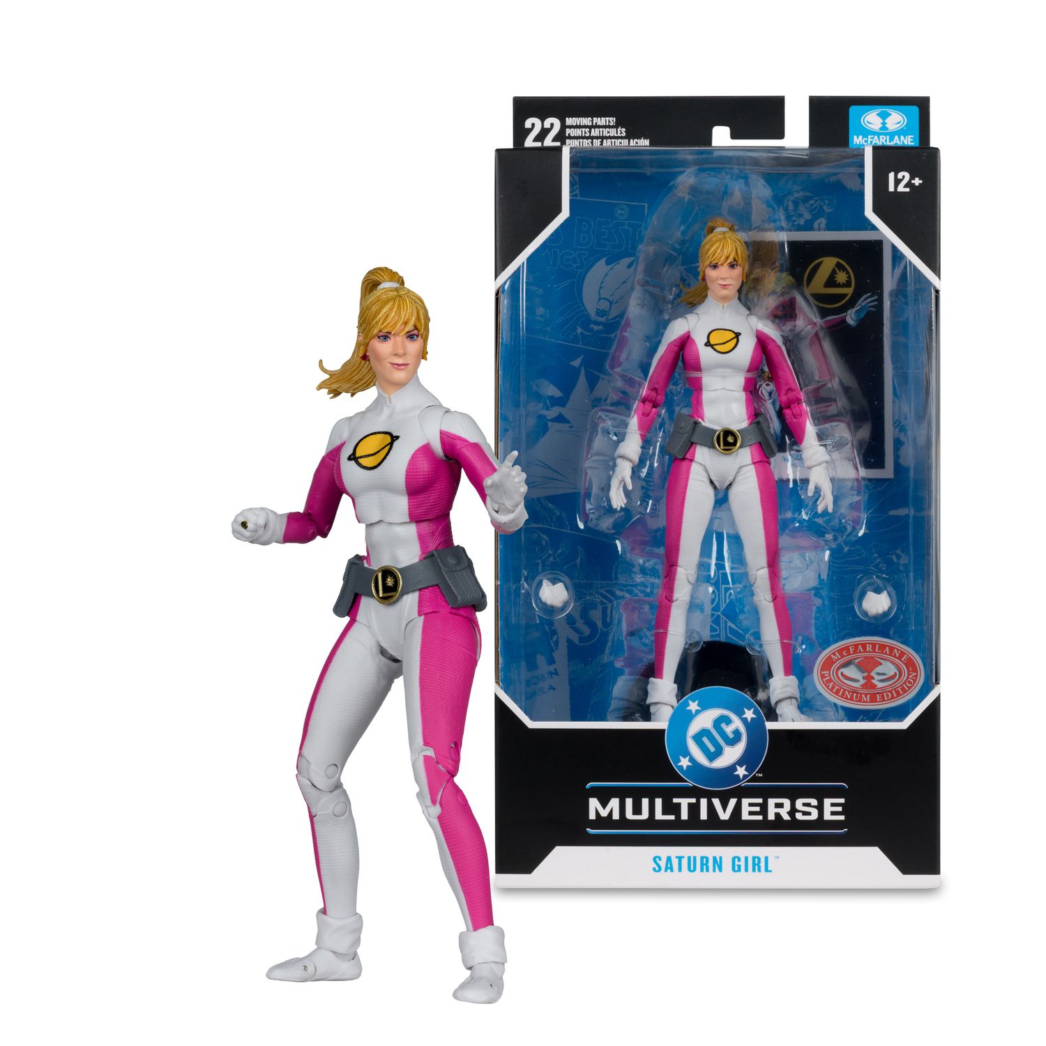 MCFARLANE TOYS DC MULTIVERSE 7IN - DC MULTIVERSE 7IN DC Classic - SATURN GIRL MCFARLANE TOYS DC MULTIVERSE 7IN - DC MULTIVERSE 7IN DC Classic - SATURN GIRL
