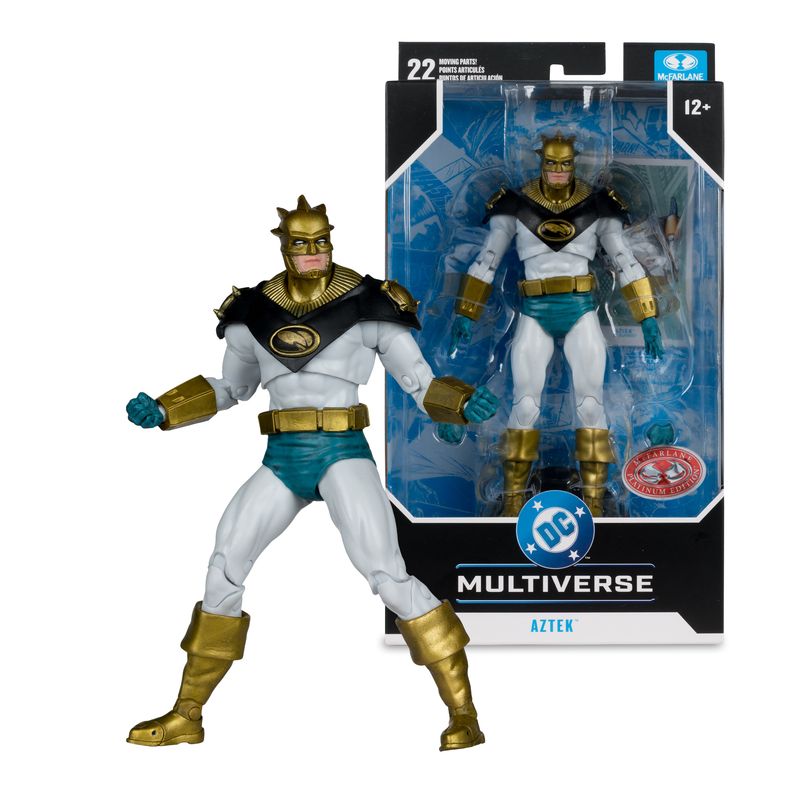 MCFARLANE TOYS DC MULTIVERSE 7IN - DC MULTIVERSE 7IN DC Classic -AZTEK Red Platinum Edition MCFARLANE TOYS DC MULTIVERSE 7IN - DC MULTIVERSE 7IN DC Classic -AZTEK Red Platinum Edition