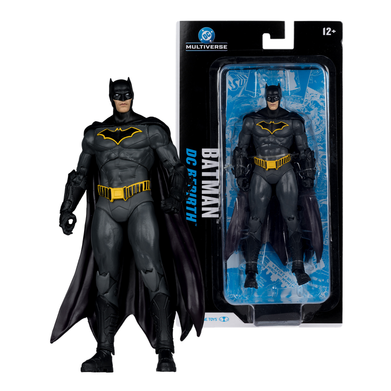 MCFARLANE TOYS DC Multiverse 7in Batman (DC Rebirth) Blister Card Action Figure MCFARLANE TOYS DC Multiverse 7in Batman (DC Rebirth) Blister Card Action Figure