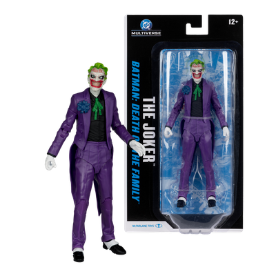 MCFARLANE TOYS DC Multiverse 7in The Joker (Death of the Family) Blister Card Action Figure MCFARLANE TOYS DC Multiverse 7in The Joker (Death of the Family) Blister Card Action Figure