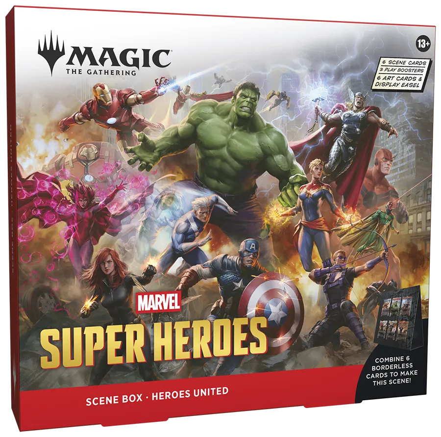 Magic the Gathering: Marvel's Super Heroes Scene Box - Heroes United