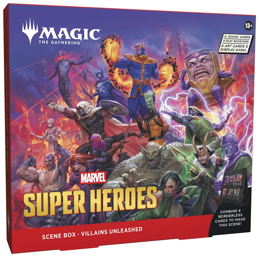 Magic the Gathering: Marvel's Super Heroes Scene Box - Villains Unleashed