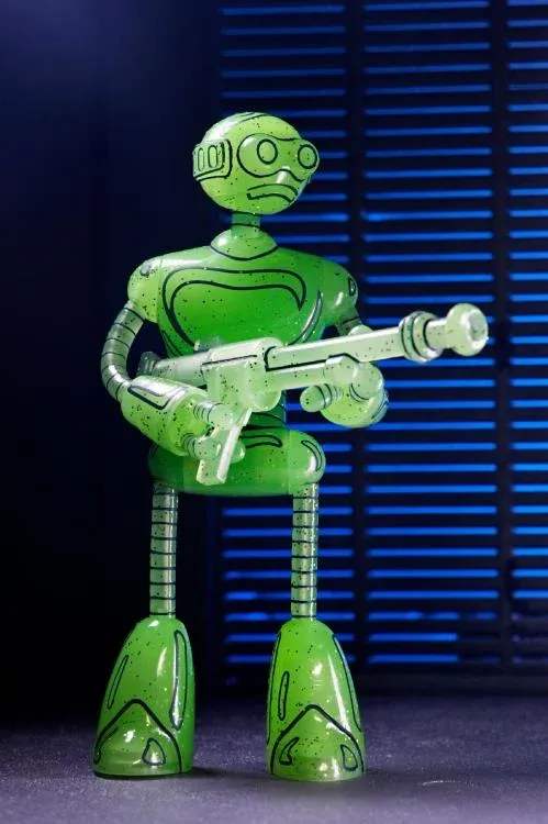 NECA 7 NECA 7" Scale TMNT Fugitoid (Transmat Variant) (Mirage Comics) Glow in the Dark Action Figure