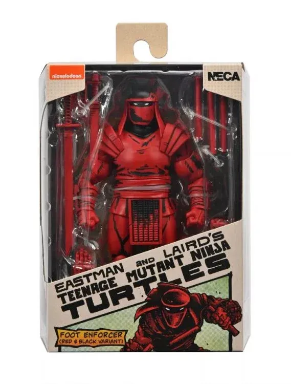 NECA 7 NECA 7" Scale TMNT Foot Enforcer Red and Black Variant (Mirage Comics) Action Figure