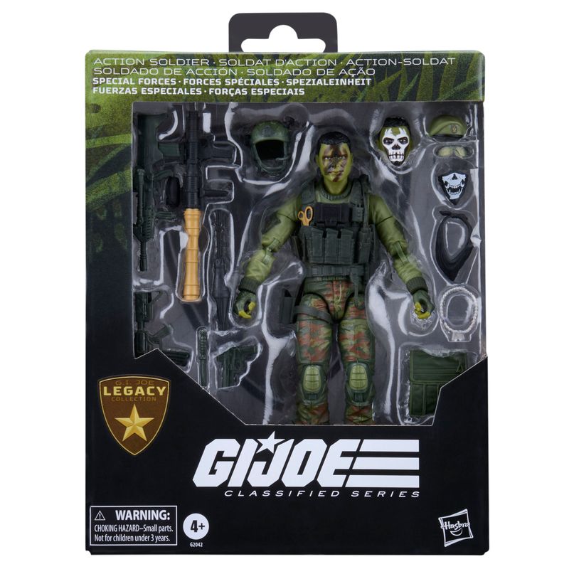 G.I. Joe Classified Series Legacy Collection: Action Soldier Special Forces 6” Action Figure G.I. Joe Classified Series Legacy Collection: Action Soldier Special Forces 6” Action Figure